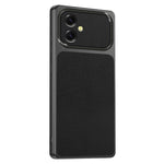 For Samsung Galaxy A05 4G Phone Case Lambskin Texture PC TPU PU Leather Shockproof Protective Cover