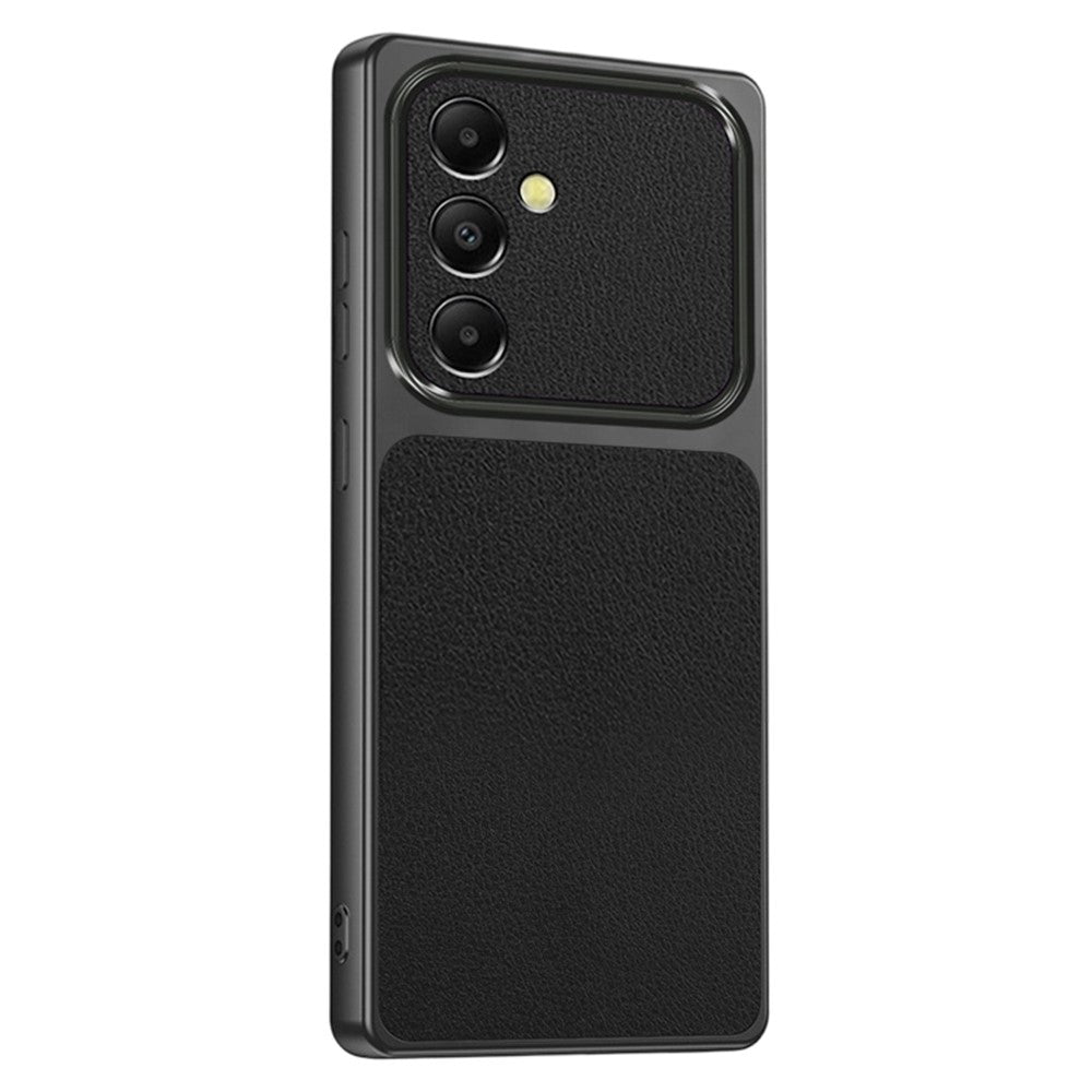 Til Samsung Galaxy A05s 4G Telefoncover Lammeskindsstruktur PC TPU PU Læder Stødsikkert Beskyttelsescover