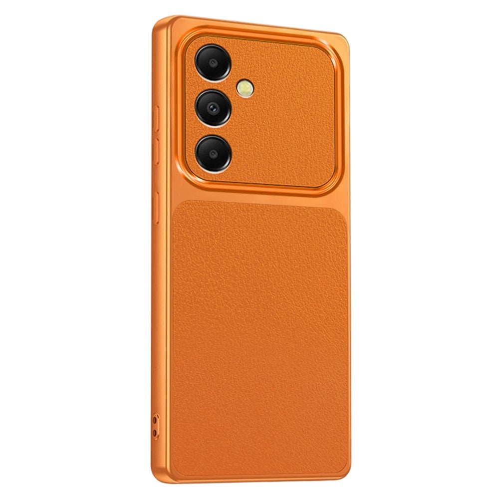 Til Samsung Galaxy A05s 4G Telefoncover Lammeskindsstruktur PC TPU PU Læder Stødsikkert Beskyttelsescover