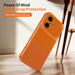 For iPhone 16 Phone Case Lambskin Texture PC TPU PU Leather Shockproof Protective Cover