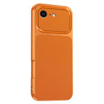 Til iPhone 17e / 16e Telefoncover Lammeskindsstruktur PC TPU PU Læder Stødsikkert Beskyttende Cover