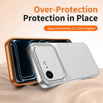Til iPhone 17e / 16e Telefoncover Lammeskindsstruktur PC TPU PU Læder Stødsikkert Beskyttende Cover