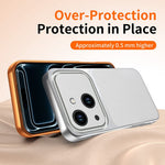 Til iPhone 14 Telefoncover Lammeskindsstruktur PC TPU PU Læder Stødsikkert Beskyttelsescover
