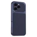 For iPhone 14 Pro Phone Case Lambskin Texture PC TPU PU Leather Shockproof Protective Cover