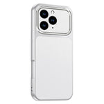 For iPhone 13 Pro Max Phone Case Lambskin Texture PC TPU PU Leather Shockproof Protective Cover