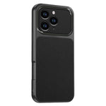 For iPhone 13 Pro Phone Case Lambskin Texture PC TPU PU Leather Shockproof Protective Cover
