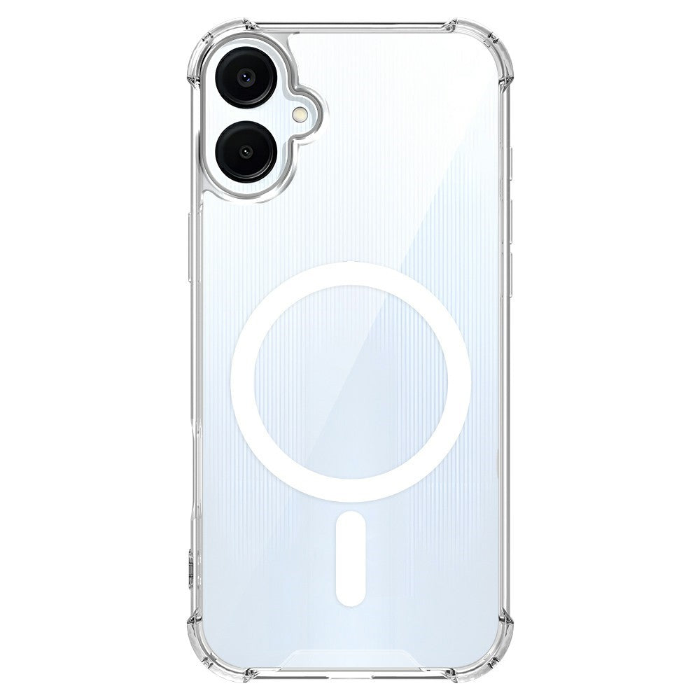 Genomskinligt magnetiskt skal för Samsung Galaxy A06 4G / A06 5G / A07 5G / A08 5G / A08 4G Airbag Stötsäker 2.0mm TPU + PC mobilskal