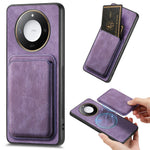 For Honor X60 5G Magnetic Case Retro Leather + TPU Phone Cover with Detachable Card Slot