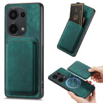For Xiaomi Redmi Note 13 Pro 4G  /  Poco M6 Pro 4G Magnetic Case Retro Leather + TPU Phone Cover with Detachable Card Slot