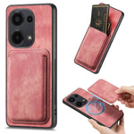 For Xiaomi Redmi Note 13 Pro 4G  /  Poco M6 Pro 4G Magnetic Case Retro Leather + TPU Phone Cover with Detachable Card Slot