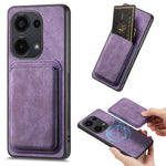 For Xiaomi Redmi Note 13 Pro 4G  /  Poco M6 Pro 4G Magnetic Case Retro Leather + TPU Phone Cover with Detachable Card Slot