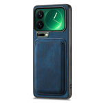 For Xiaomi 17 Pro Magnetic Case Retro Leather + TPU Phone Cover with Detachable Card Slot