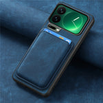 For Xiaomi 17 Pro Magnetic Case Retro Leather + TPU Phone Cover with Detachable Card Slot