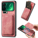 For Xiaomi 17 Pro Magnetic Case Retro Leather + TPU Phone Cover with Detachable Card Slot