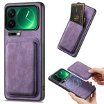 For Xiaomi 17 Pro Magnetic Case Retro Leather + TPU Phone Cover with Detachable Card Slot
