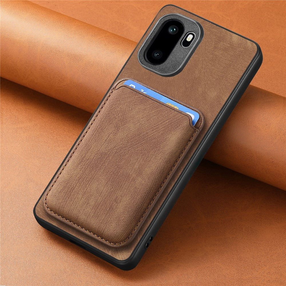 OnePlus Ace 6 5G / Ace 6T 5G Magnetiskt fodral Retro Läder + TPU mobilskal med Avtagbar Kortplats