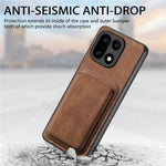 Til OnePlus 15 5G Magnetisk Etui Retro Læder + TPU Telefoncover med Aftagelig Kortplads