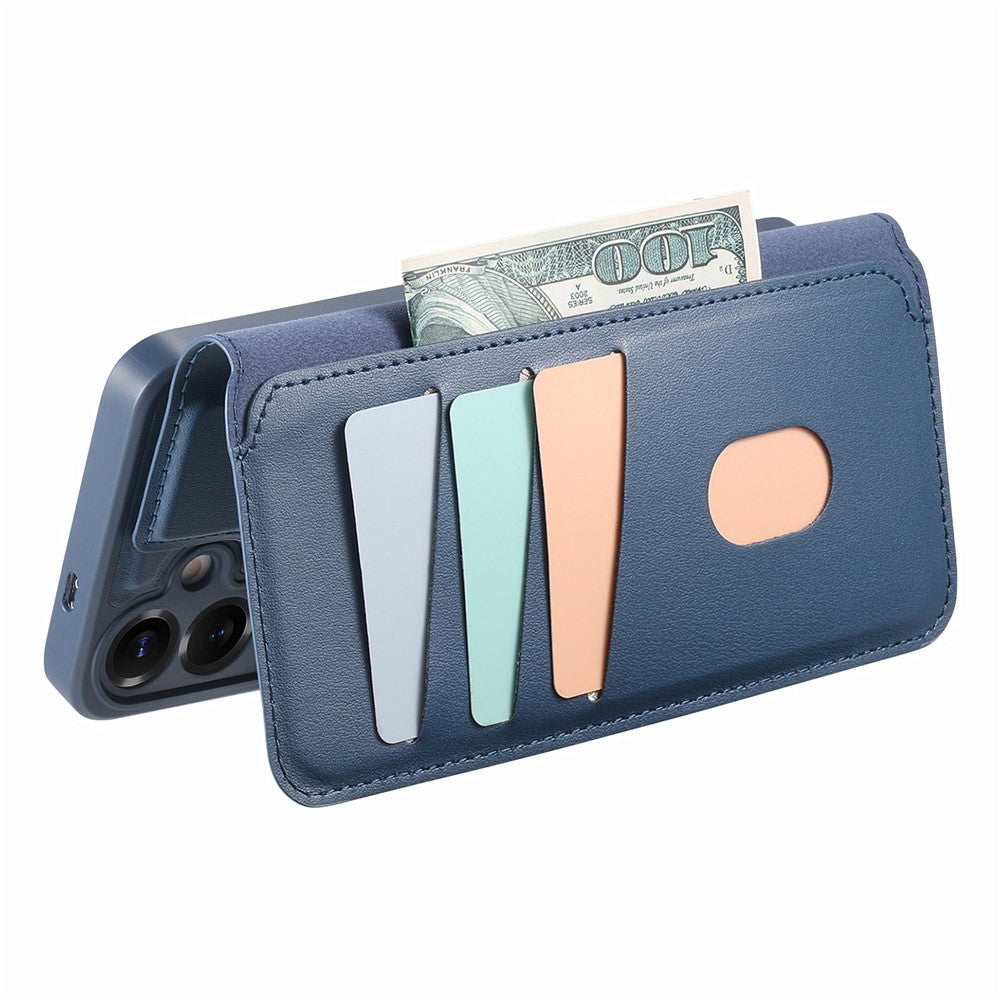 CASENEO Til Samsung Galaxy S26+ Magnetisk Etui RFID Blokerende Pung Aftageligt Læder Telefoncover med Håndledsrem