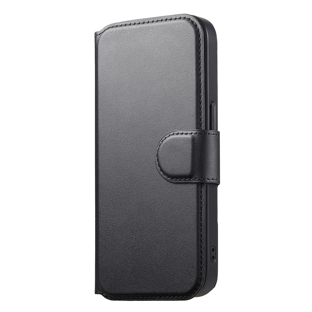 CASENEO For iPhone 13 Pro Magnetic Case RFID Blocking Wallet Detachable Leather Phone Cover with Wristband