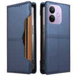 For Xiaomi Redmi Note 17 Pro 5G Wallet Case External Card Slot Magnetic Closing Leather Phone Cover