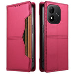 For Xiaomi Redmi Note 17 4G (Global) / Note 17 5G (Global) / Note 17 (India / China) 5G Wallet Case External Card Slot Magnetic Closing Leather Phone Cover