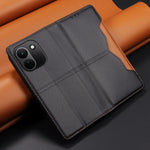 Xiaomi Redmi Note 17 Pro+ 5G Plånboksfodral Externt Kortfack Magnetiskt Stängande Lädermobilfodral