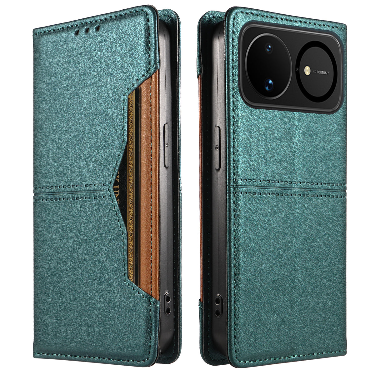 For Huawei nova 16 5G Wallet Case External Card Slot Magnetic Closing Leather Phone Cover