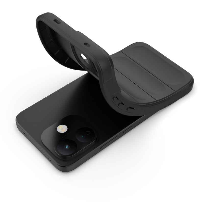 WANLONFENG for Xiaomi Redmi Note 17 Pro 5G TPU Case  HD Series Anti Slip Phone Cover with Tempered Glass