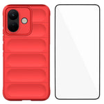 WANLONFENG for Xiaomi Redmi Note 17 Pro 5G TPU Case  HD Series Anti Slip Phone Cover with Tempered Glass