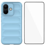 WANLONFENG for Xiaomi Redmi Note 17 Pro 5G TPU Case  HD Series Anti Slip Phone Cover with Tempered Glass