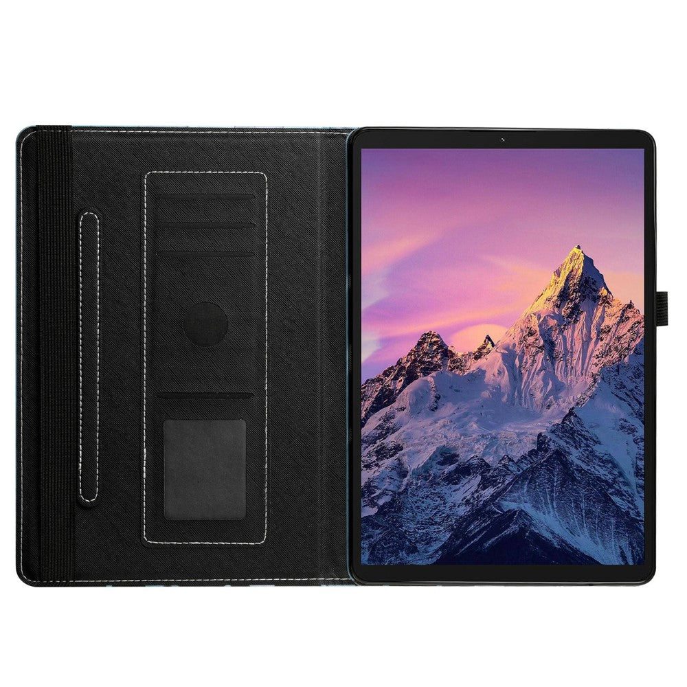 Lenovo Tab One / Tab K9 Fodral Roterande Stativ Mönster PU Läder + TPU Surfplatta Skydd