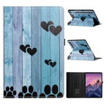 For Samsung Galaxy Tab S9 / Tab S9 FE / Tab S10 FE Case Rotation Stand Pattern PU Leather + TPU Tablet Cover
