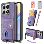 For Xiaomi 17 Case with Tempered Glass Screen Protector Card Holder Retro PU Leather Phone Back Cover