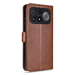 AZNS For Xiaomi Poco F9 Pro 5G / Redmi K100 Pro 5G (China) Case Anti-Scratch PU Leather Stand Wallet Phone Cover
