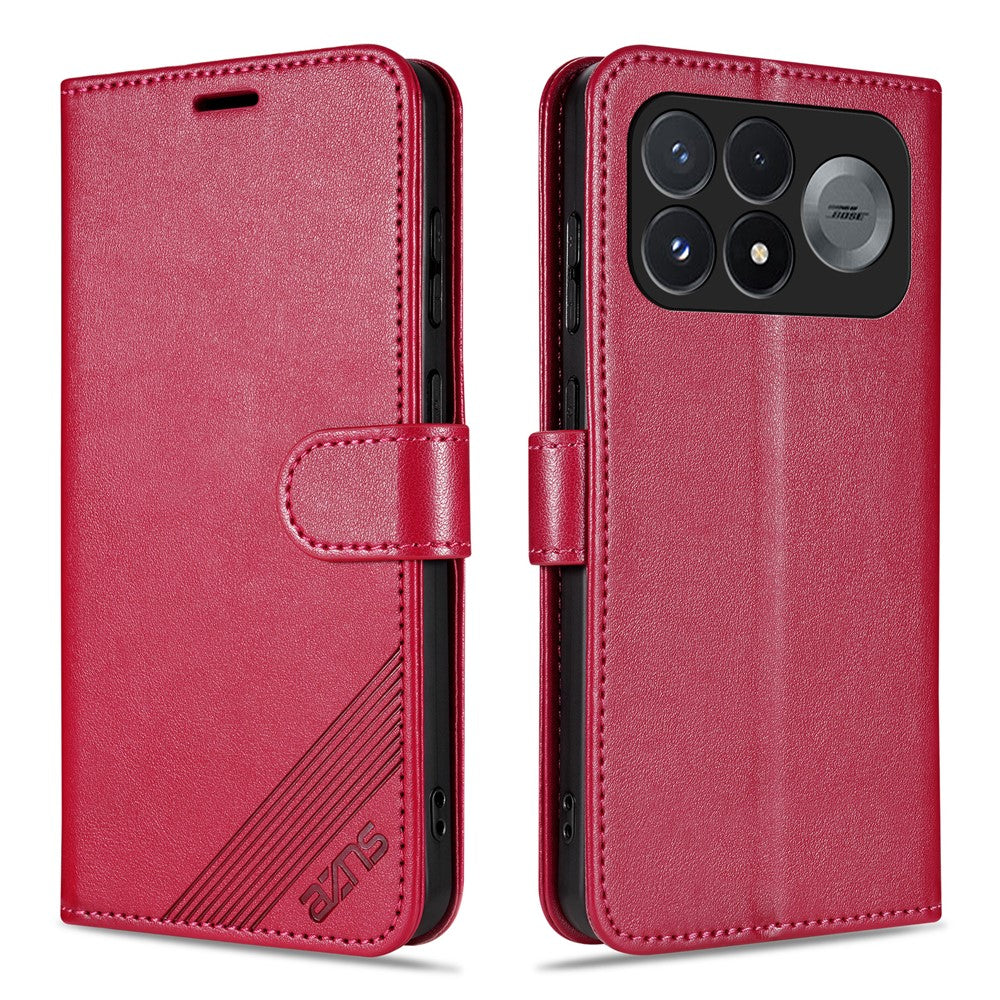 AZNS For Xiaomi Poco F9 Pro 5G / Redmi K100 Pro 5G (China) Case Anti-Scratch PU Leather Stand Wallet Phone Cover