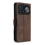AZNS A2 for Xiaomi Redmi K100 Pro Max 5G (China)  /  Poco F9 Ultra 5G Leather Case with Wrist Strap RFID Blocking Wallet Stand Phone Cover