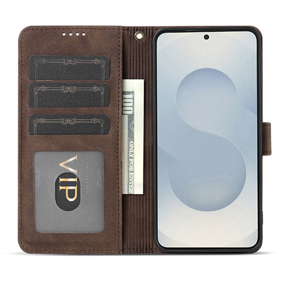 AZNS A2 for Xiaomi Redmi K100 Pro Max 5G (China)  /  Poco F9 Ultra 5G Leather Case with Wrist Strap RFID Blocking Wallet Stand Phone Cover