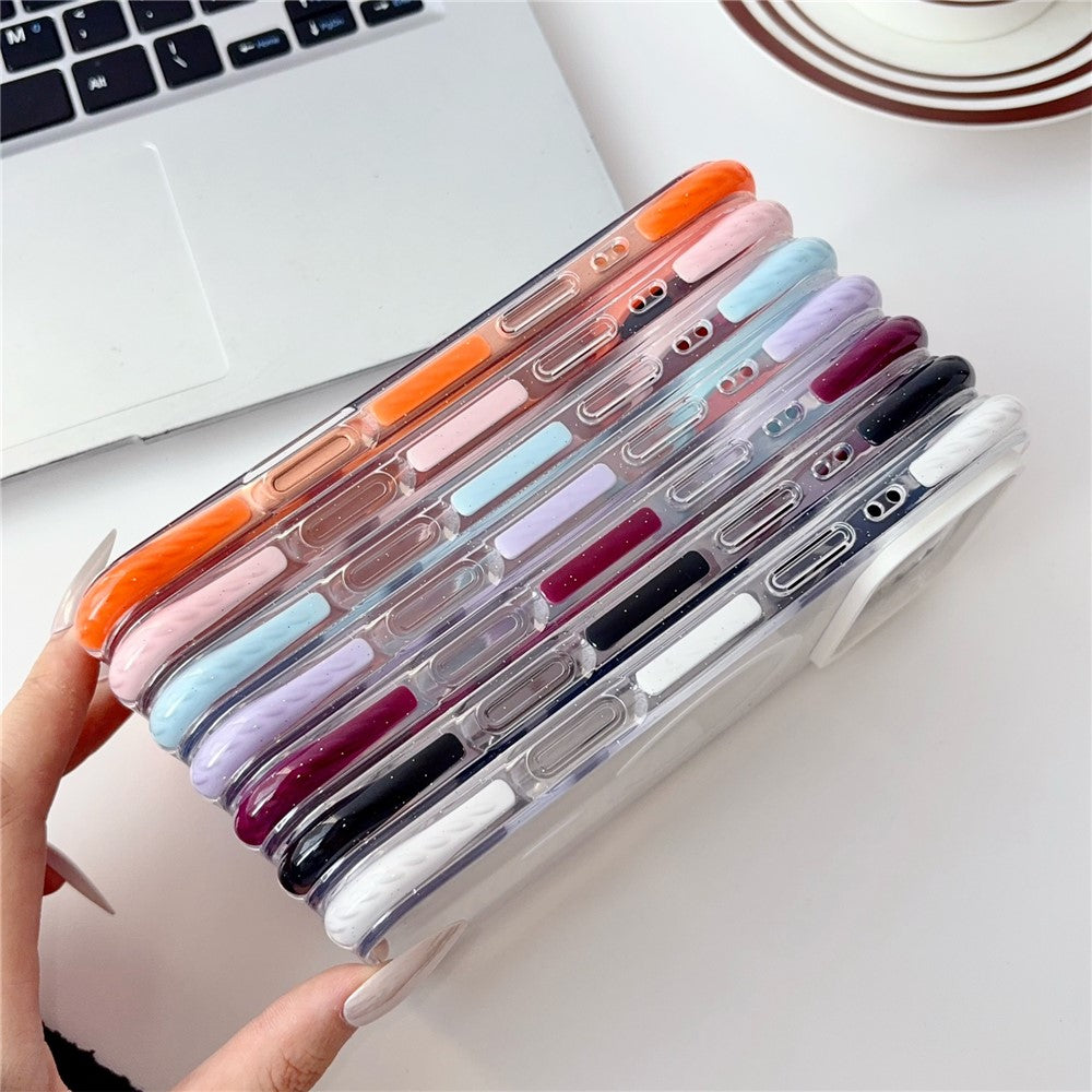 For iPhone 18 Pro / 17 Pro Case Compatible with MagSafe Airbag Shockproof PC + TPU Clear Phone Cover