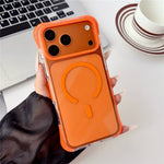 Til iPhone 18 Pro Max / 17 Pro Max Cover Kompatibel med MagSafe Airbag Stødsikker PC + TPU Gennemsigtigt Telefoncover