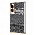 For Samsung Galaxy Z Fold8 Magnetic Case Aramid Fiber Pattern Shockproof PC Phone Cover with Screen Protector