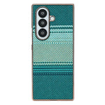 For Samsung Galaxy Z Fold8 Ultra Magnetic Case Aramid Fiber Pattern Shockproof PC Phone Cover with Screen Protector