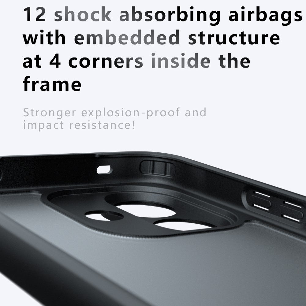 For Xiaomi Redmi Note 17 Pro 5G Case TPU + PC Shockproof Phone Cover