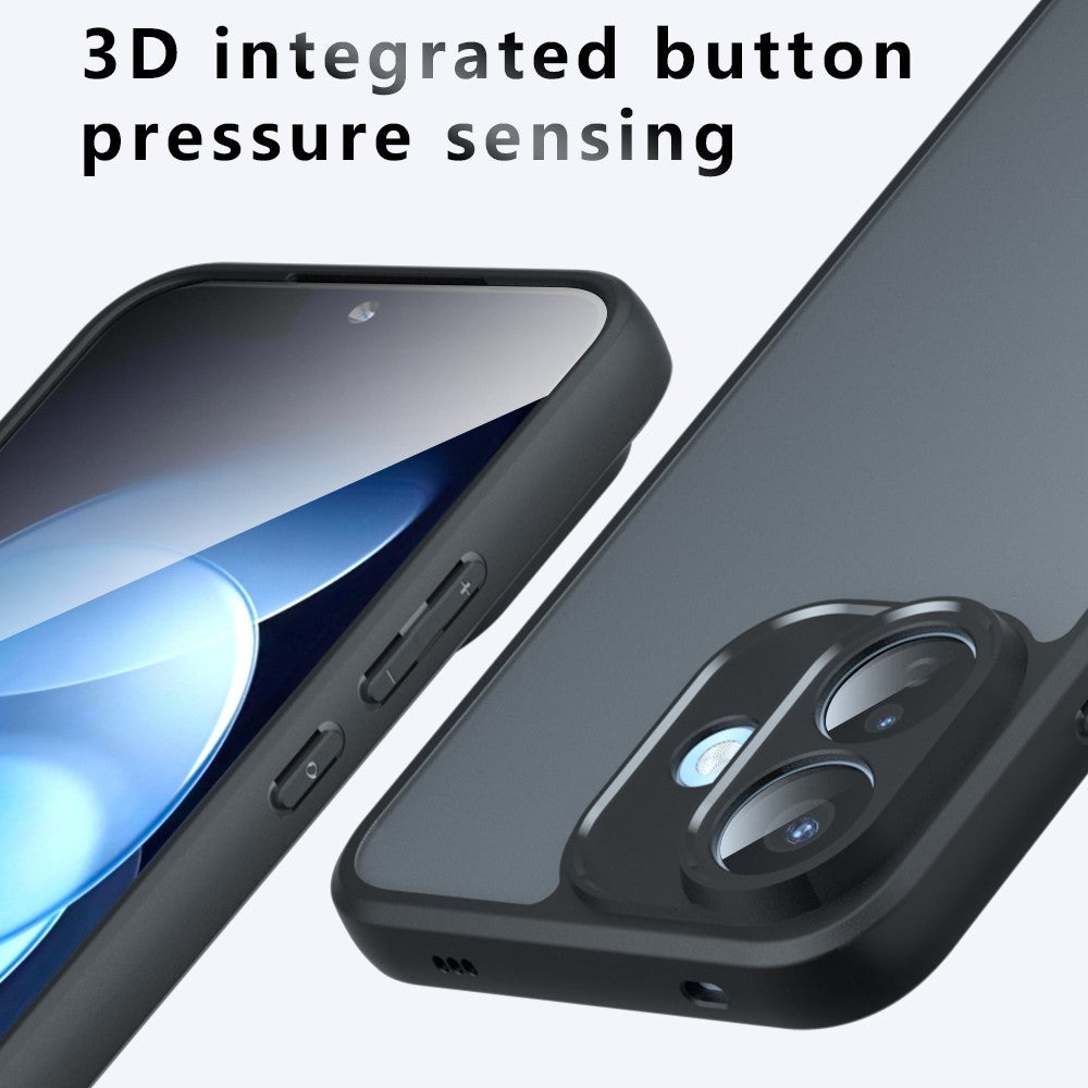 Xiaomi Redmi Note 17 Pro 5G-skal Skin-Touch TPU + PC Matt mobilbaksida