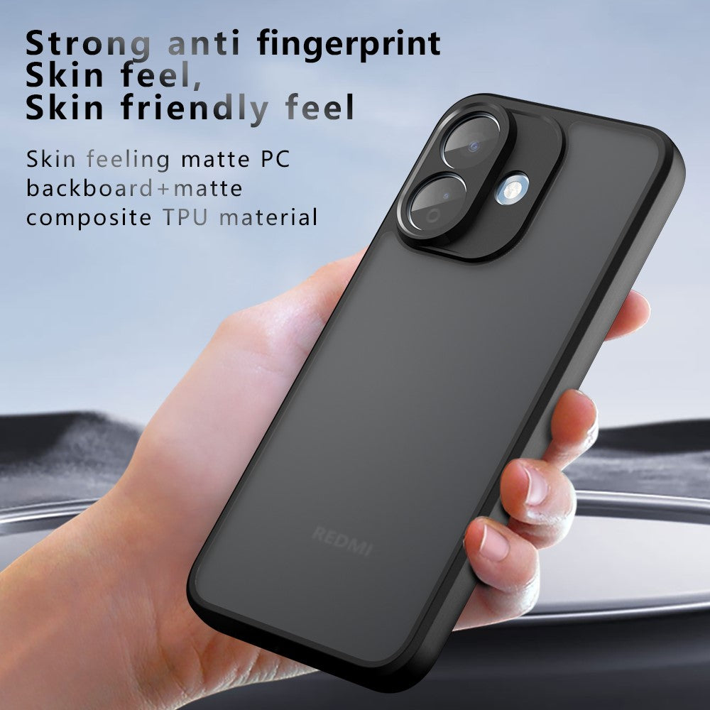 Xiaomi Redmi Note 17 Pro 5G-skal Skin-Touch TPU + PC Matt mobilbaksida