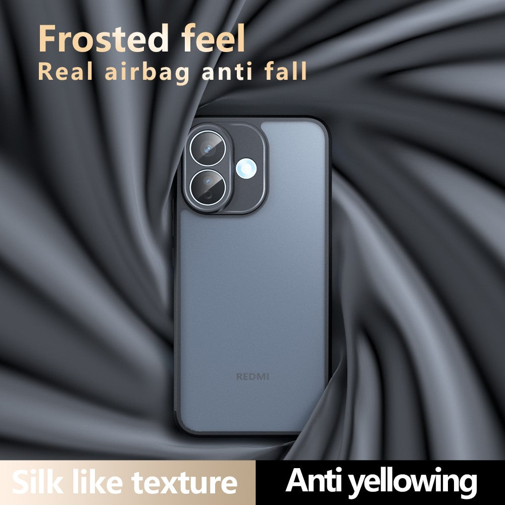 Xiaomi Redmi Note 17 Pro 5G-skal Skin-Touch TPU + PC Matt mobilbaksida
