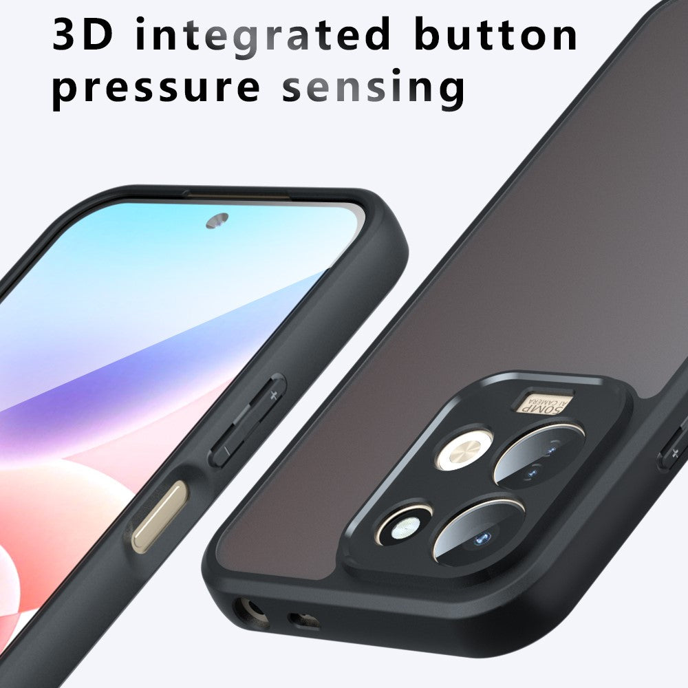 For Xiaomi Redmi Note 17 4G (Global) / Note 17 5G (Global) / Note 17 (India / China) 5G Case Skin-Touch TPU + PC Matte Phone Back Cover