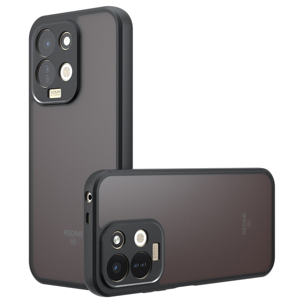 For Xiaomi Redmi Note 17 4G (Global) / Note 17 5G (Global) / Note 17 (India / China) 5G Case Skin-Touch TPU + PC Matte Phone Back Cover