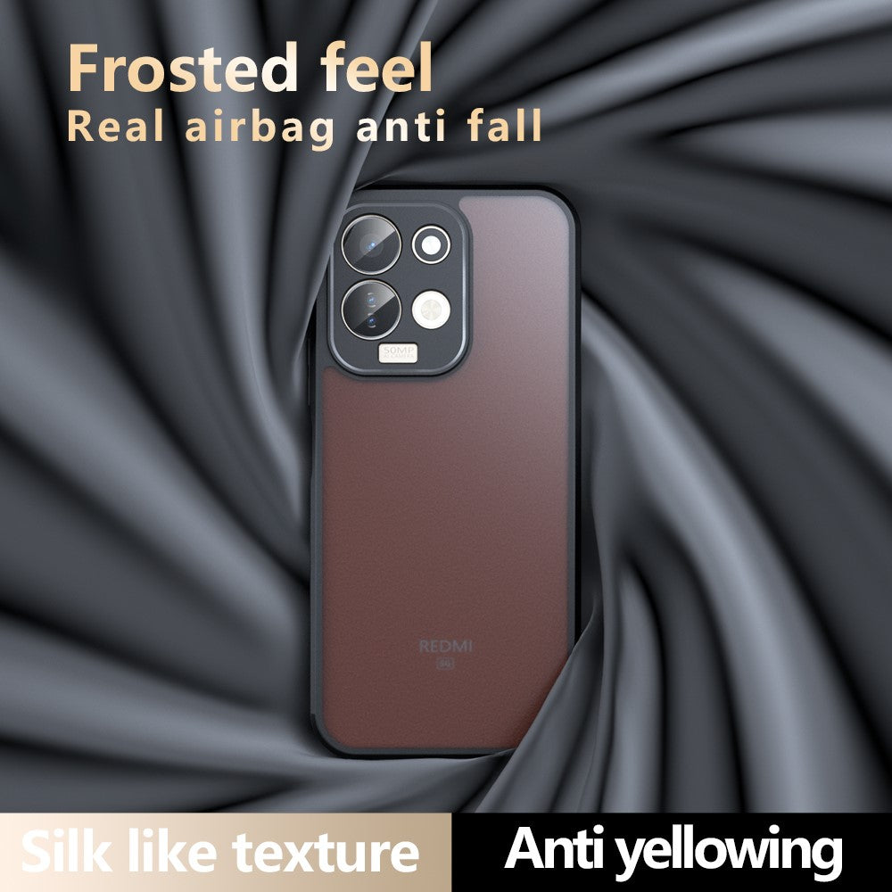 For Xiaomi Redmi Note 17 4G (Global) / Note 17 5G (Global) / Note 17 (India / China) 5G Case Skin-Touch TPU + PC Matte Phone Back Cover