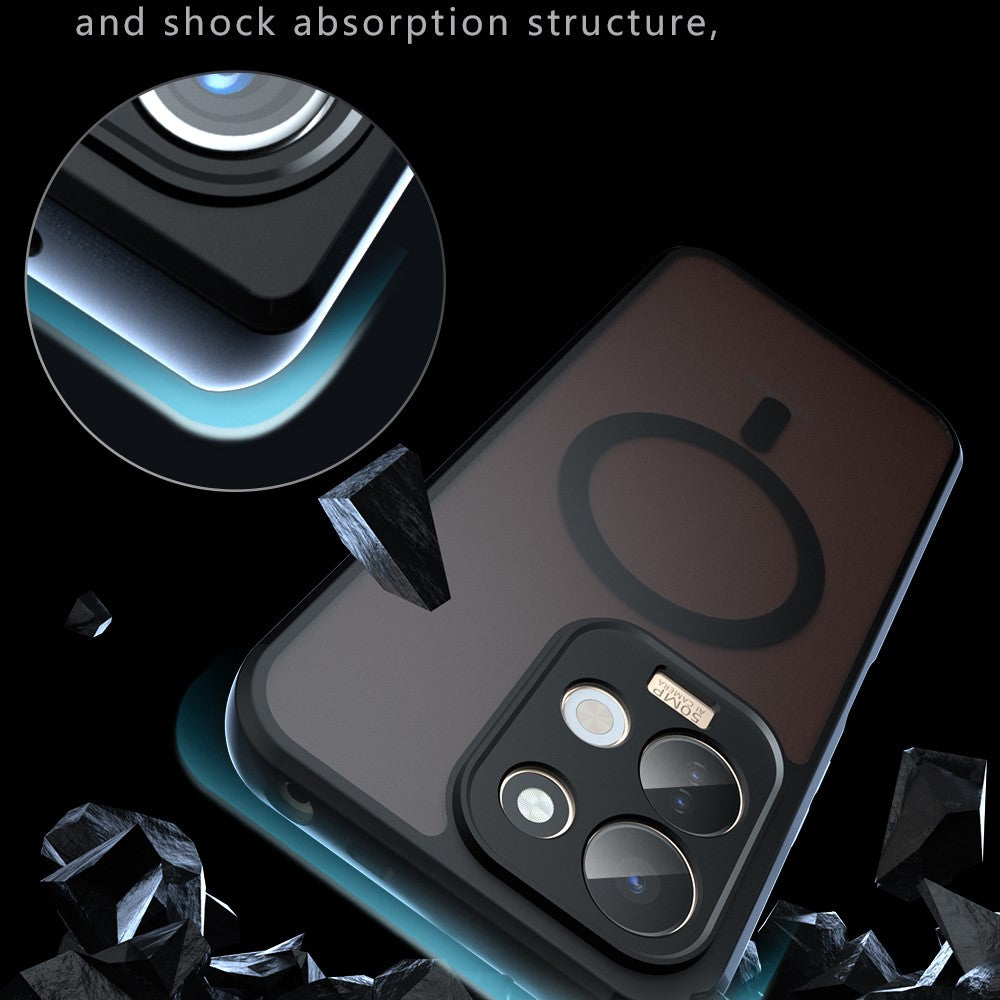 For Xiaomi Redmi Note 17 4G (Global) / Note 17 5G (Global) / Note 17 (India / China) 5G Magnetic Case TPU + PC Matte Skin Touch Phone Cover