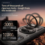 For Xiaomi Redmi K100 Pro Max 5G Magnetic Case 360° Rotating Ring Kickstand TPU Phone Cover
